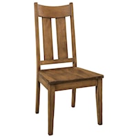 Customizable Solid Wood Dining Side Chair