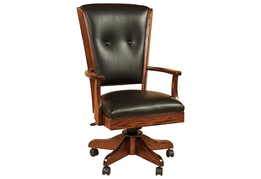 Berkshire Desk Chair by F&N Woodworking at Mueller Furniture