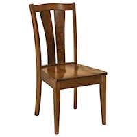 Customizable Solid Wood Dining Side Chair