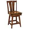 F&N Woodworking Brawley 24" Swivel Stool