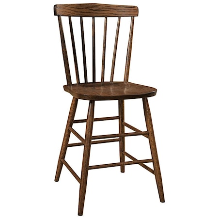 24" Stationary Stool