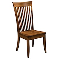 Customizable Solid Wood Dining Side Chair