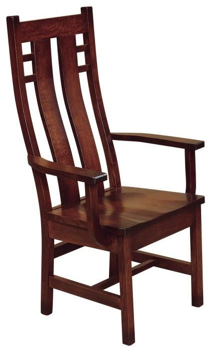 F&N Woodworking Cascade Arm Chair