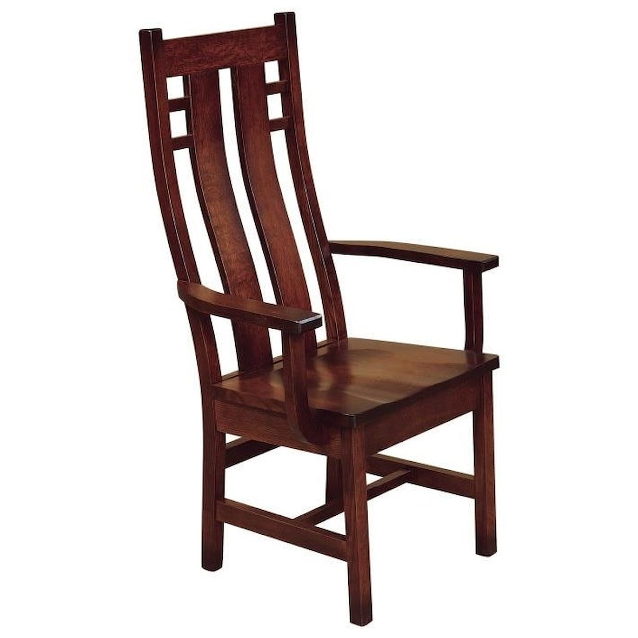 F&N Woodworking Cascade Arm Chair