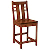 F&N Woodworking Cascade 30" Stationary Stool