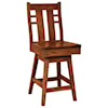 F&N Woodworking Cascade 24" Swivel Stool