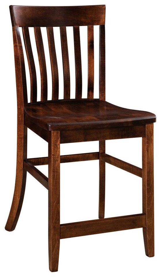 F&N Woodworking Chandler 24" Stationary Stool