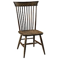 Customizable Solid Wood Dining Side Chair