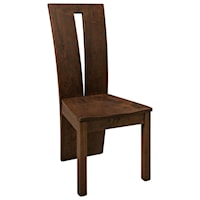 Customizable Solid Wood Dining Side Chair