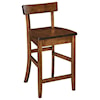 F&N Woodworking Eddison 30" Stationary Stool