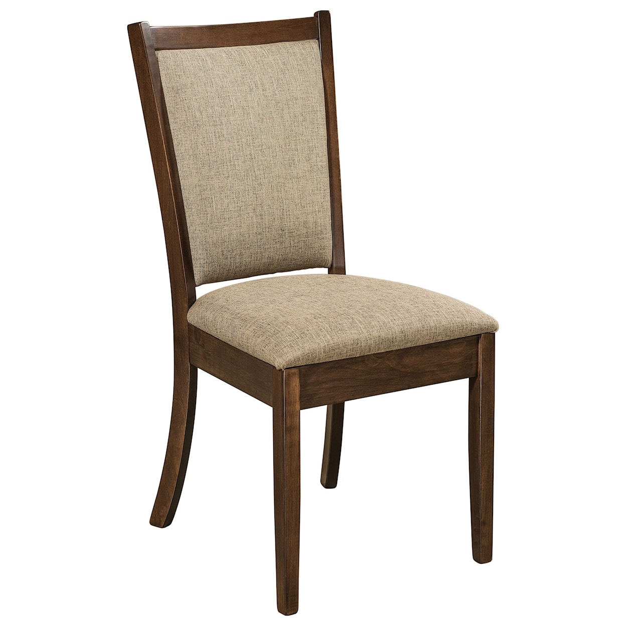 F&N Woodworking Kalispel Customizable Solid Wood Dining Side Chair