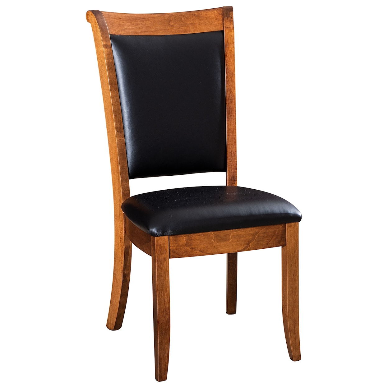 F&N Woodworking Kimberly Customizable Solid Wood Dining Side Chair