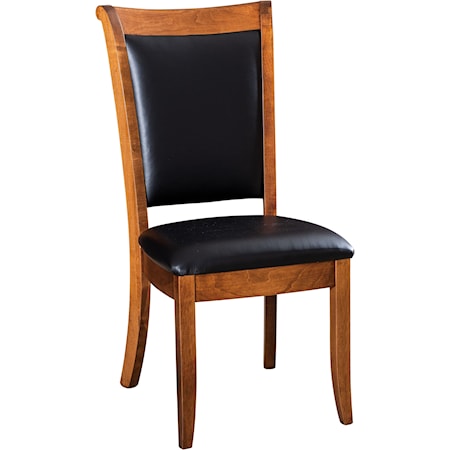 Customizable Solid Wood Dining Side Chair