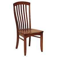 Customizable Solid Wood Dining Side Chair