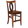 F&N Woodworking Miami 24" Stationary Counter Stool