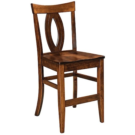 24" Stationary Counter Stool