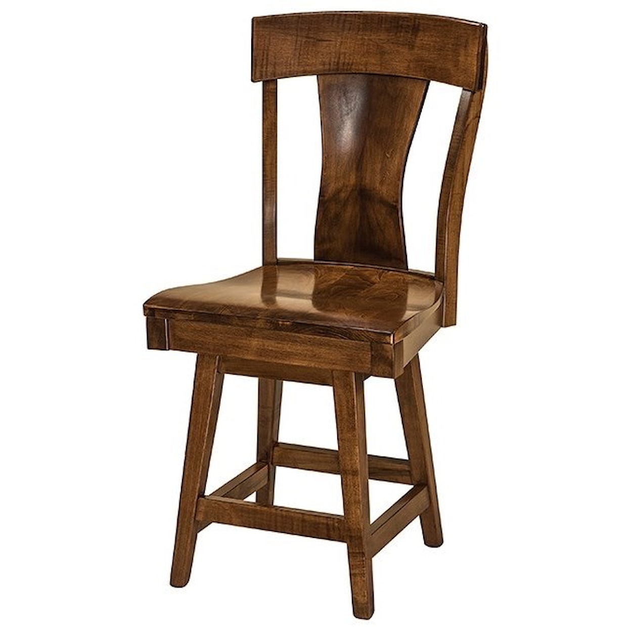 F&N Woodworking Ramsey 24" Swivel Counter Stool