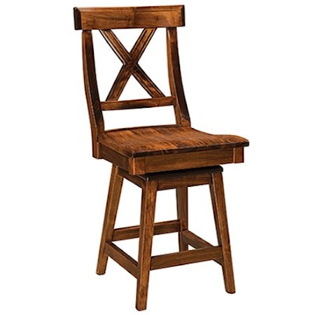 24" Swivel Counter Stool