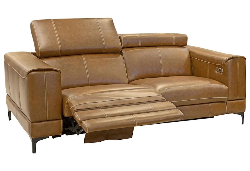 4839 4839 2pc Full Leather Reclining Sofa by Fornirama at Upper Room Home Furnishings