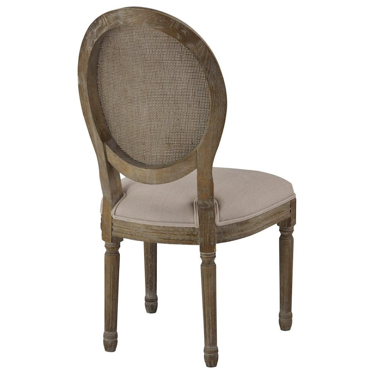 Forty West Designs Maxwell Round Mesh Back Maxwell Side Chair (Grey)