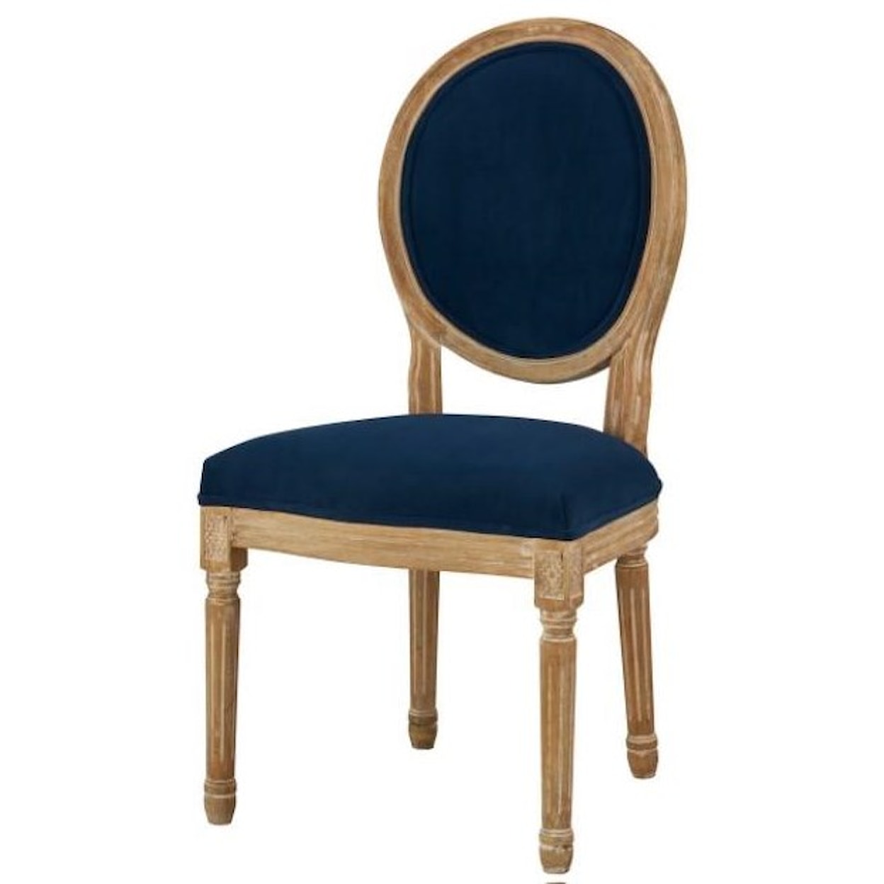 Forty West Designs Maxwell Round Maxwell Side Chair (Ink)