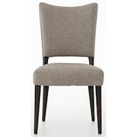 Lennox Dining Chair Finished in Ives White Grey