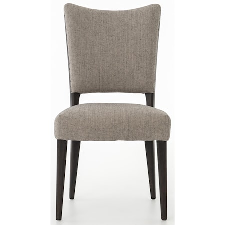 Lennox Dining Chair Finished in Ives White Grey
