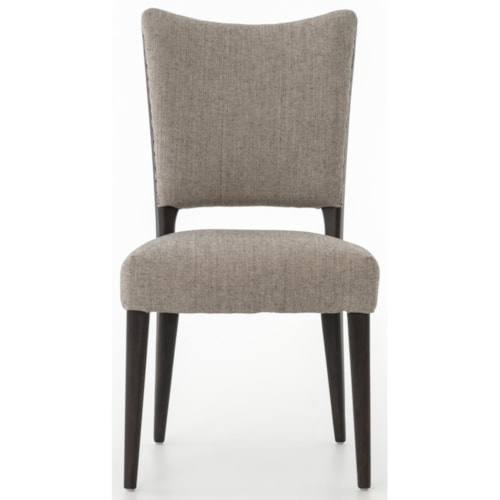 Lennox Dining Chair Finished in Ives White Grey