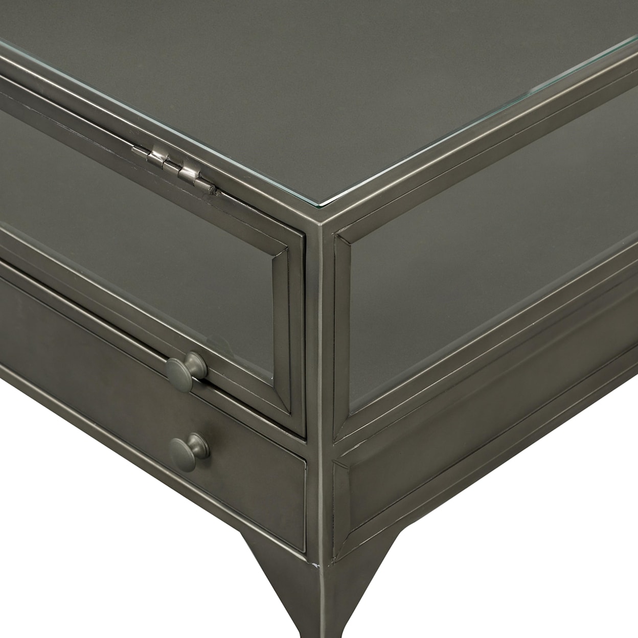 Four Hands Belmont VBEL Shadow Box End Table