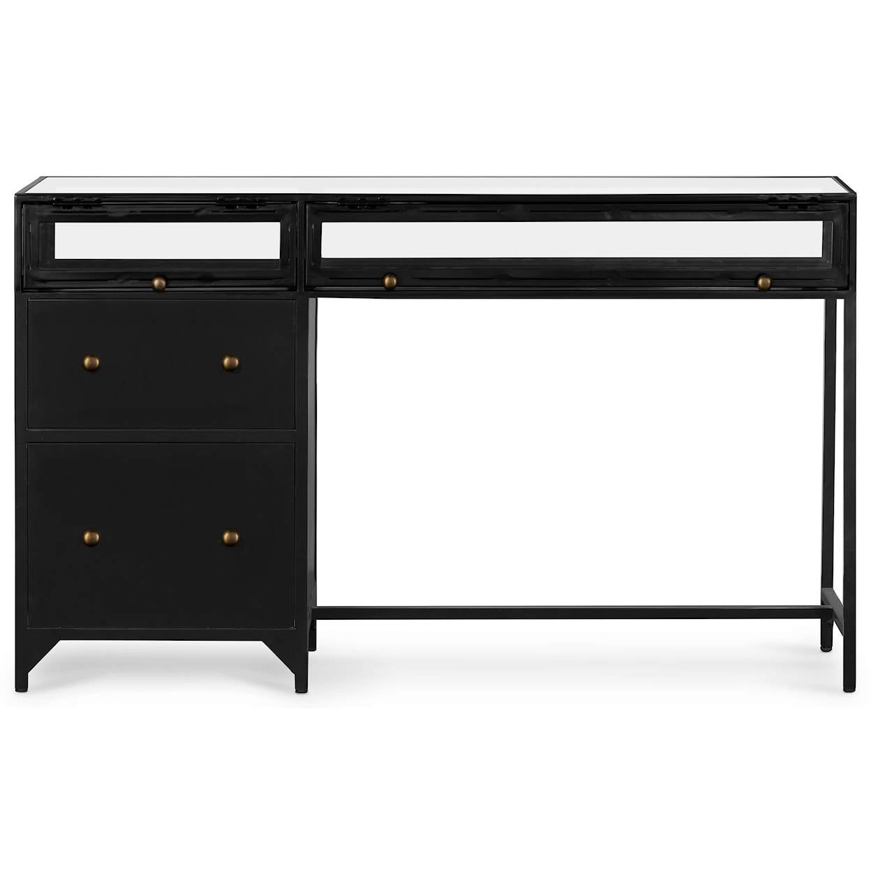 Four Hands Belmont VBEL SHADOW BOX DESK