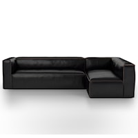 Nolita Corner Sofa with Contrast Stitch Welt