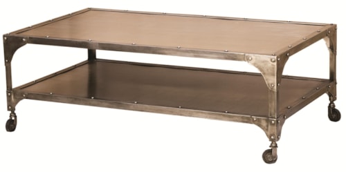 Cocktail Table w/ Casters