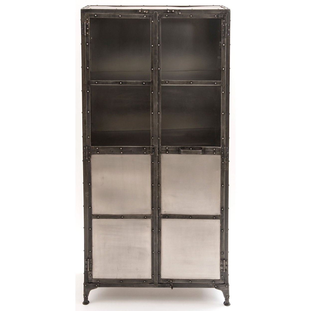 Four Hands Element IELE Mixed Metal Cabinet