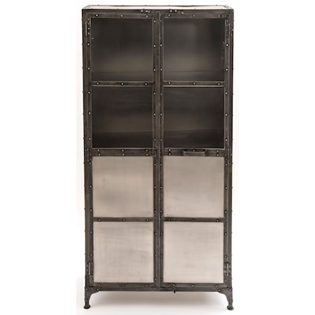 Mixed Metal Cabinet