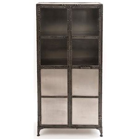 Mixed Metal Cabinet
