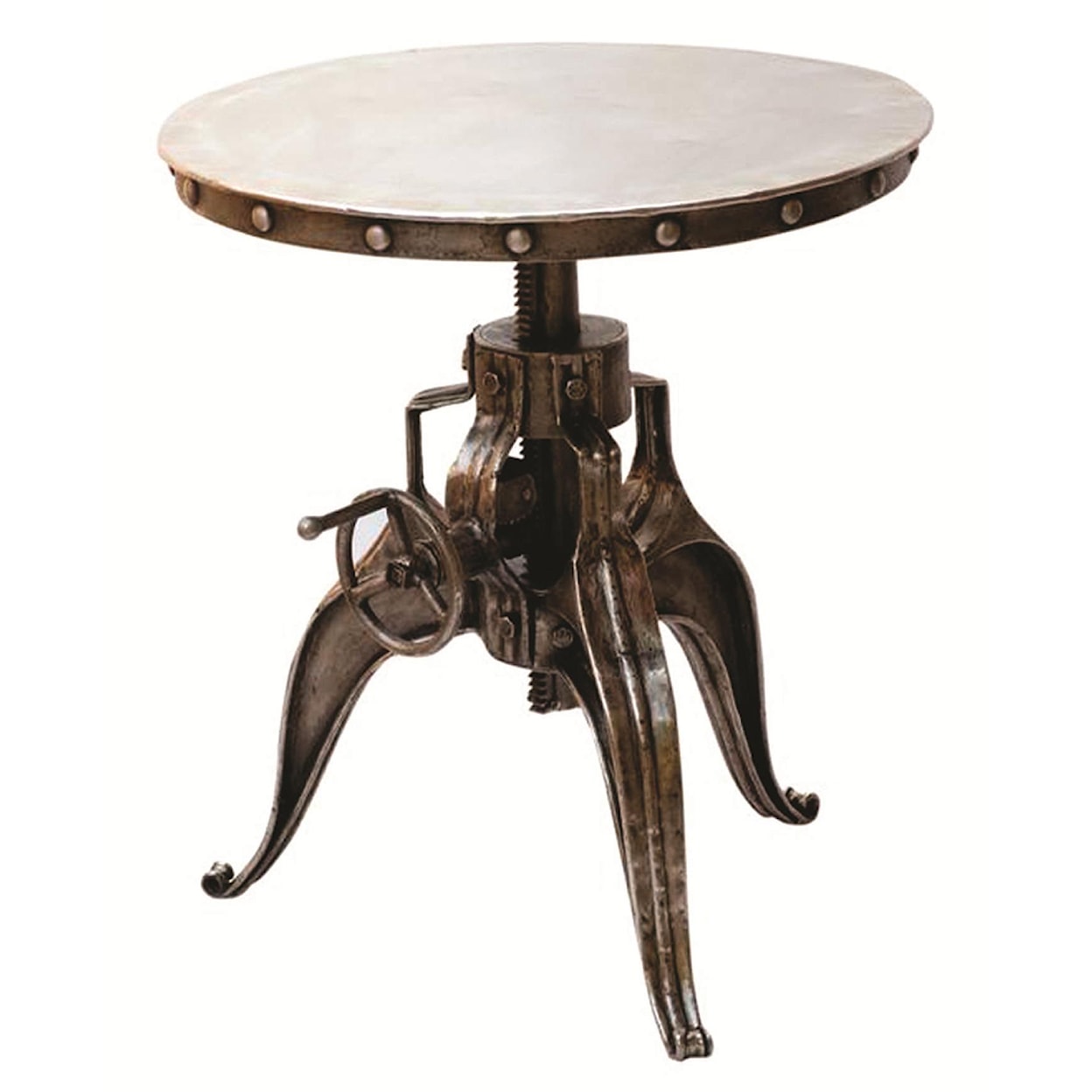 Four Hands Element Crank 22" End Table