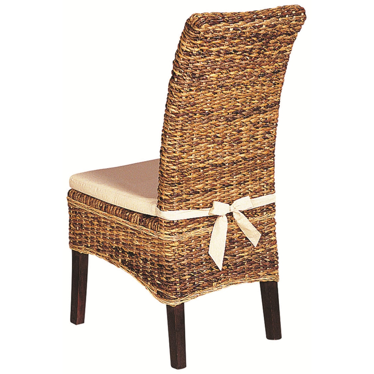 Four Hands Grass Roots Banana Leaf Chair with Cushion