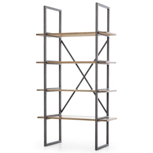 Shane Single Open Back Bookshelf