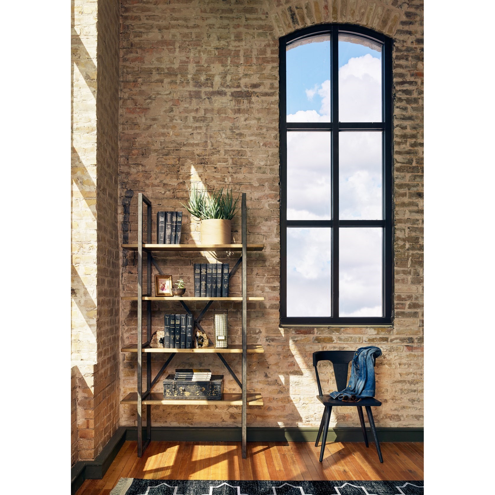 Four Hands Hughes Shane Single Bookshelf