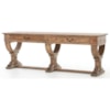 Four Hands Hughes Sergio Console Table-Bleached Pine