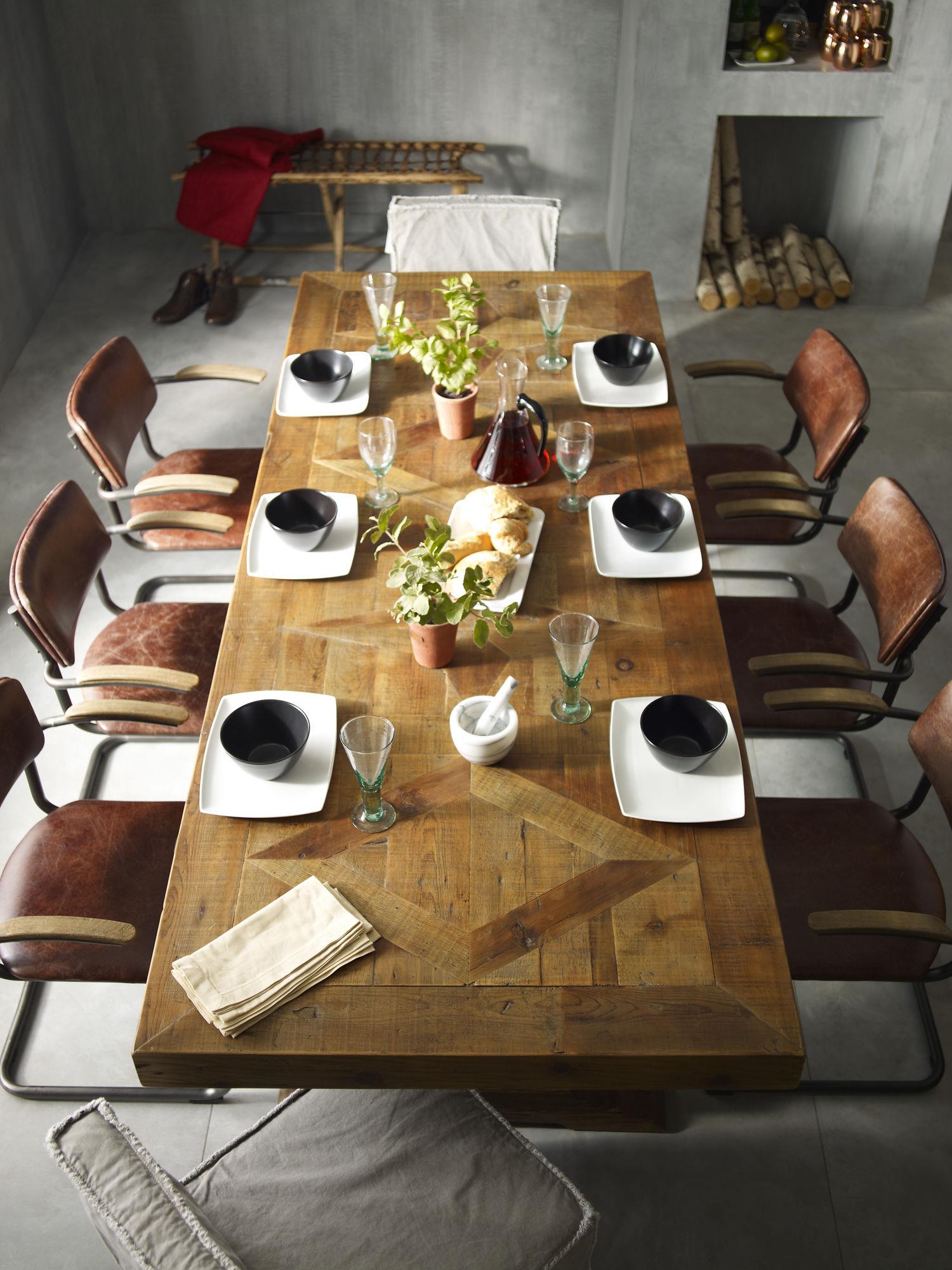 Four Hands Hughes Castle Dining Table