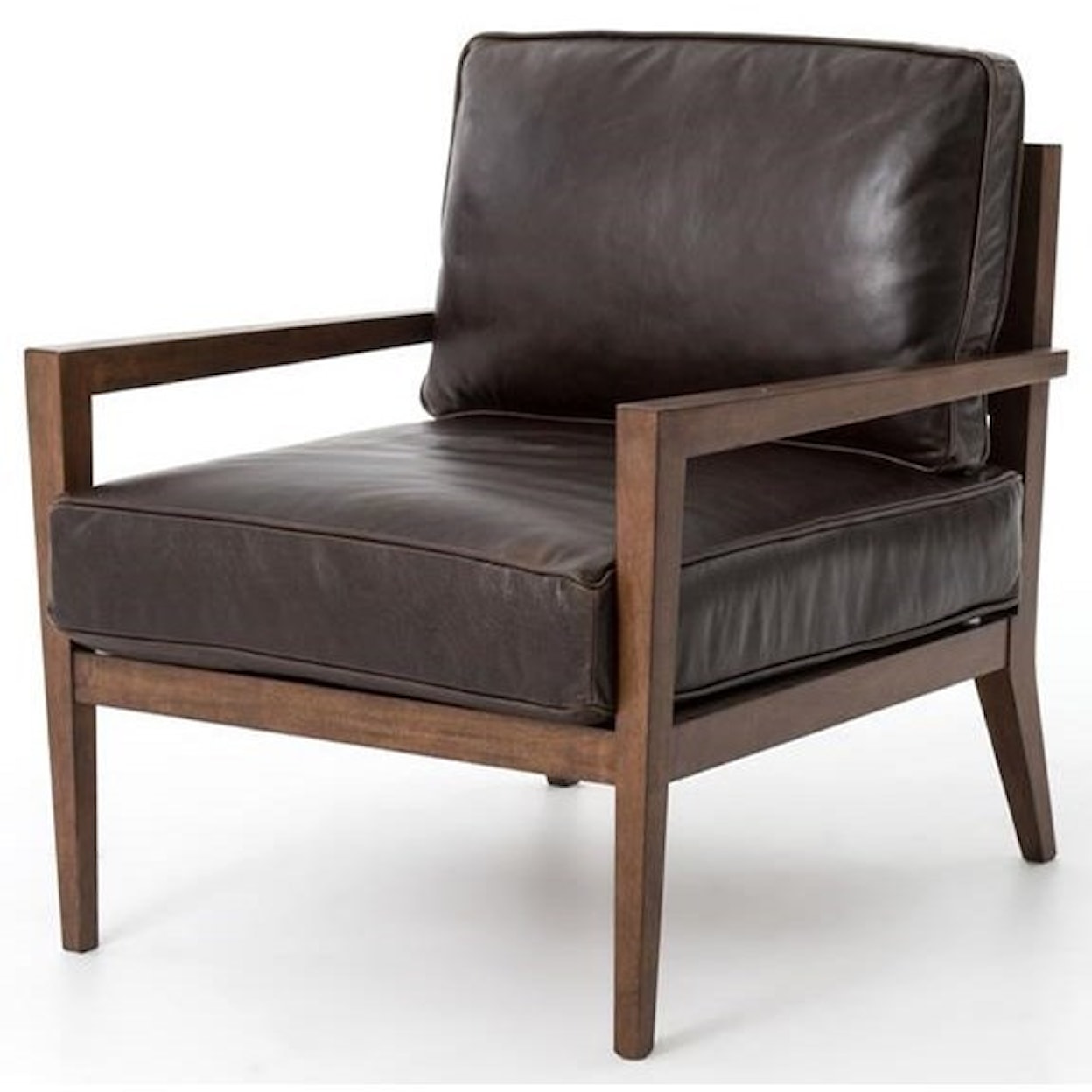 Four Hands Kensington CBBS Wood Frame Accent Chair