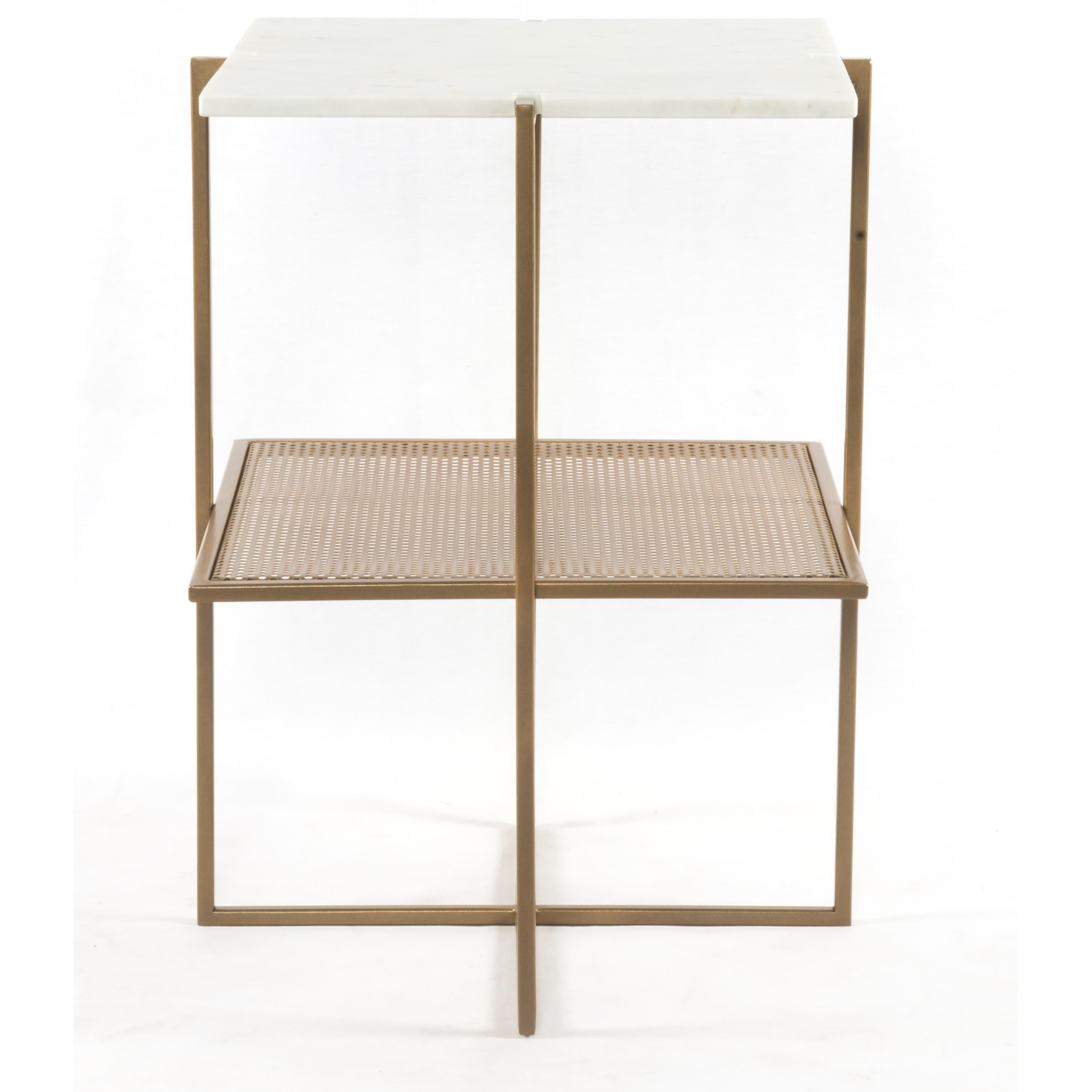 Four Hands Marlow Olivia Marble Nightstand