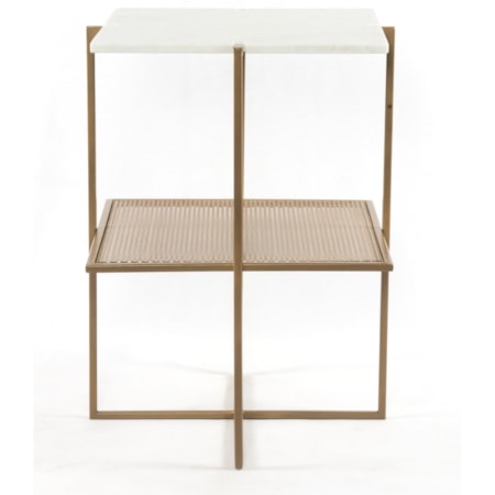Olivia Marble Nightstand