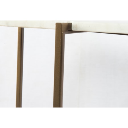 Olivia Marble Nightstand