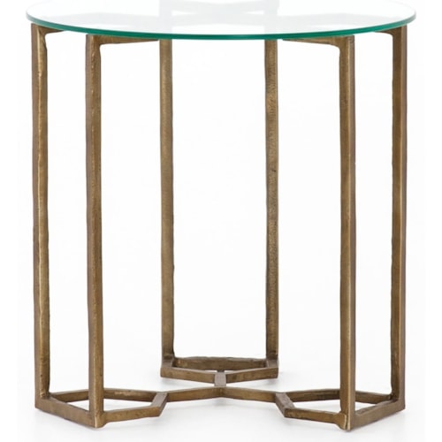 Naomi Round End Table