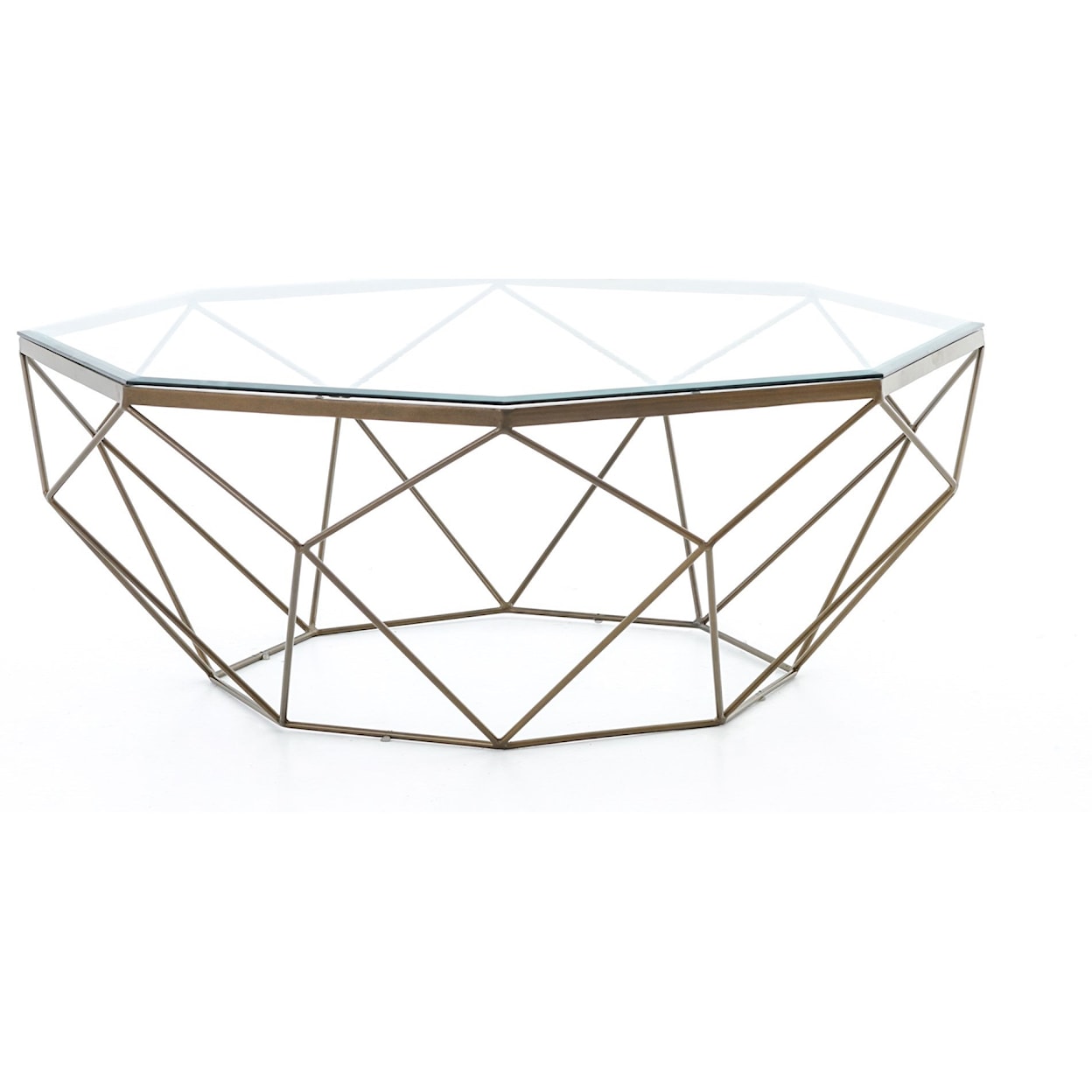 Four Hands Marlow Geometric Coffee Table