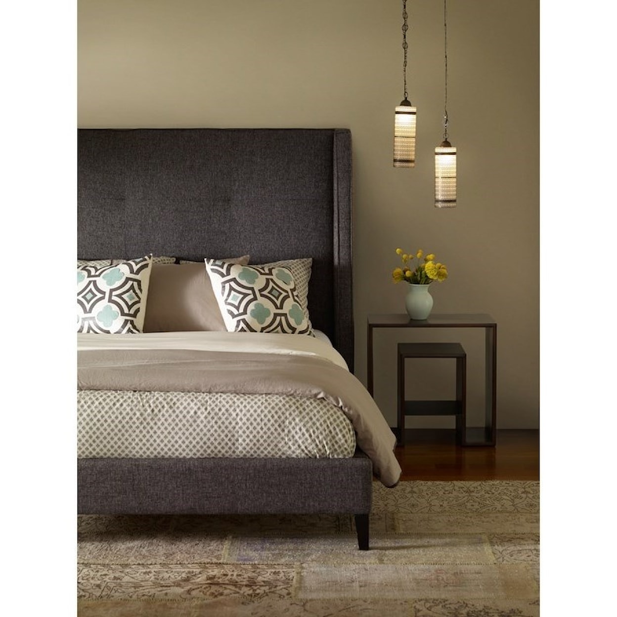 Four Hands Metro Madison Upholstered King Bed
