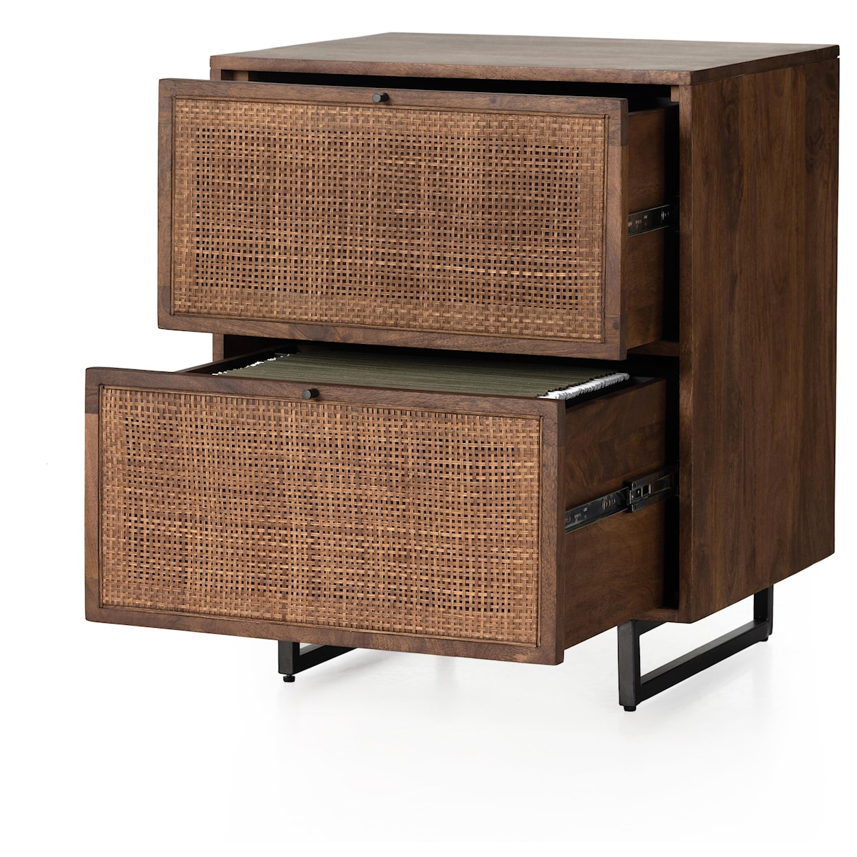 Four Hands Prescott Mango Carmel File Cabinet