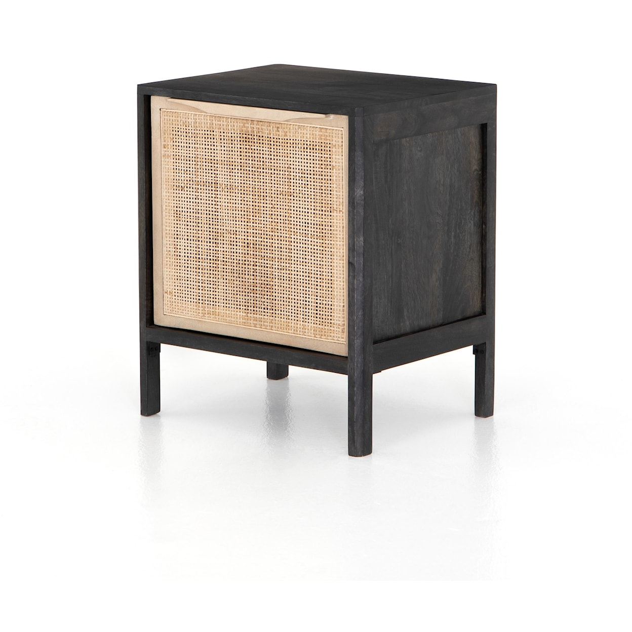 Four Hands Prescott Mango Sydney Nightstand Right Black Wash